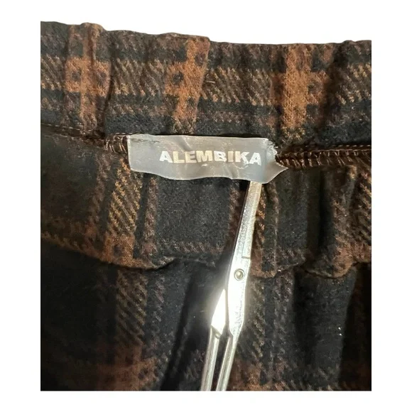 Alembika Ginger Plaid Pant Size 0 (4-6) - Picture 6 of 7
